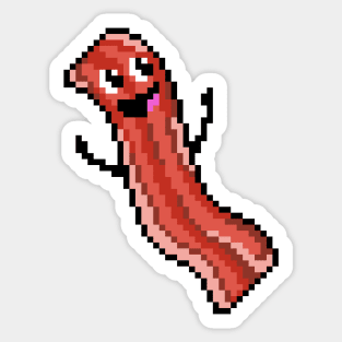 Pixel Bacon Sticker